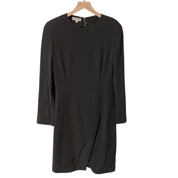 Giorgio Armani Le Collezioni Womens Black Wool Blend Dress Size 6 #B-6-14-10 - Picture 1 of 7
